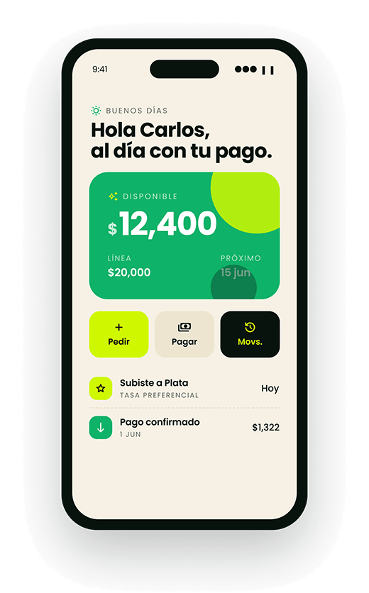 App de préstamos LumiCred México